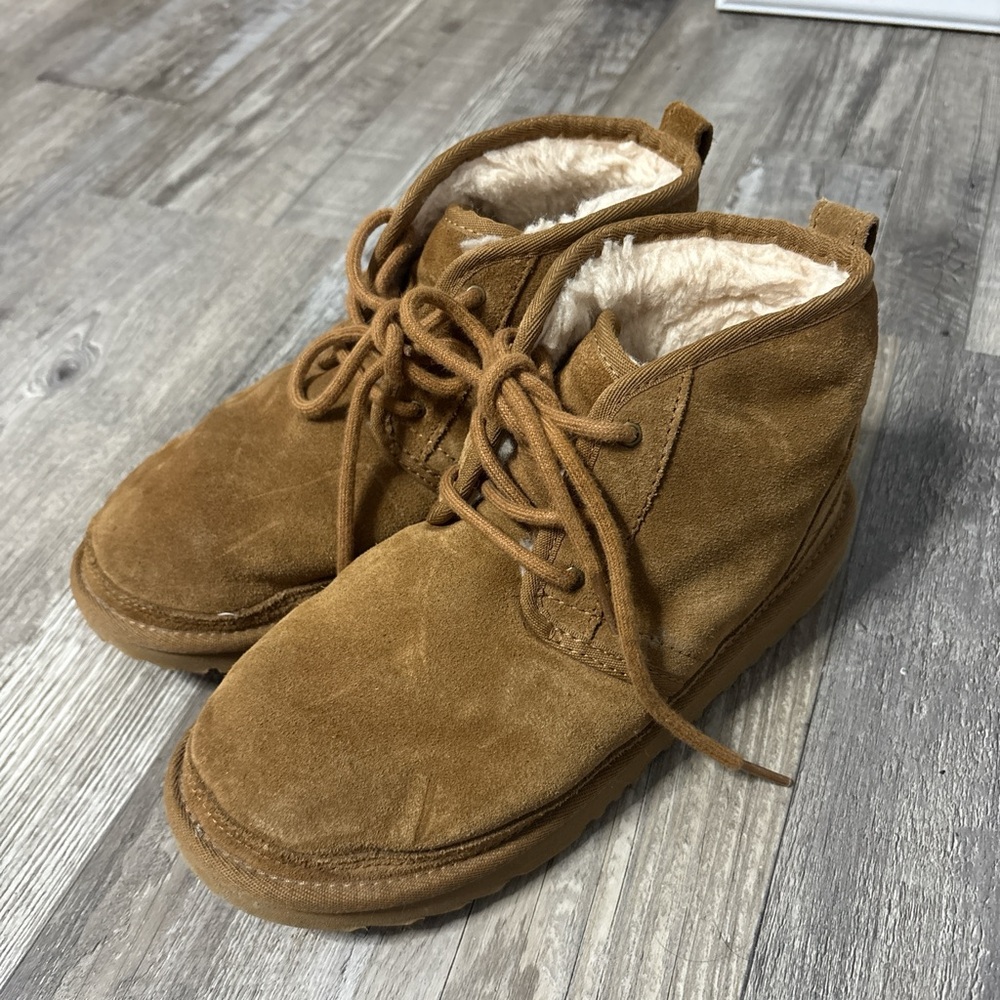 UGG Tan Ankle Boots for Women